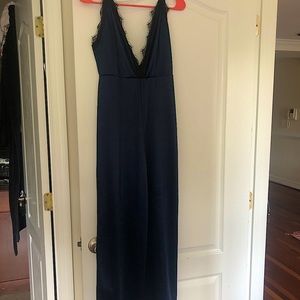 Navy jumpsuit